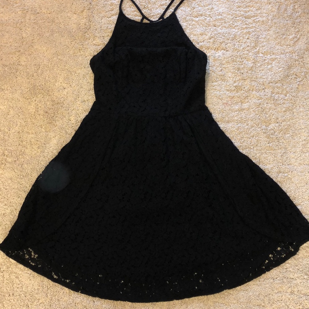 Black all over lace black Abercrombie &Fitch sz L